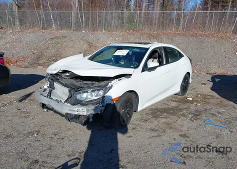 2018 Honda Civic Ex z USA, uszkodzony, nr VIN SHHFK7H52JU422804